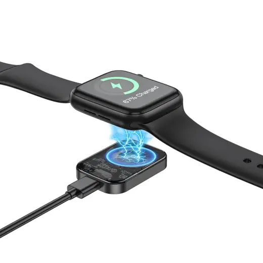 Borofone Wireless induction charger BQ25 for iWatch 2,5W grey Photo