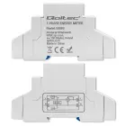 Qoltec Single-phase electronic meter | DIN rail energy consumption meter | 230V | 30A | LCD | 1P Фото num