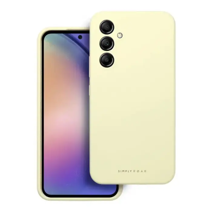 ROAR CLOUD SKIN maciņš telefonam Samsung Galaxy A54 5G (A546) dzeltens