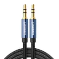 Ugreen audio cable 2 x mini jack 3.5mm 0.5m blue (AV112) Photo