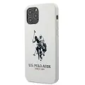 US Polo USHCP12MSLHRWH iPhone 12|12 Pro 6,1" biały|white Silicone Collection — Фото 2