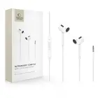 TECH-PROTECT ULTRABOOST MINI JACK EARPHONE CORE G2 WHITE Foto 1