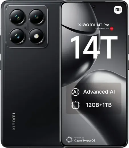 Xiaomi 14T Pro 5G 12GB|1TB Titan Black