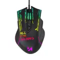 Wozinsky WMGK-7200 Wired Optical Gaming Mouse 7200 DPI - Black Foto 2