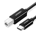 Ugreen US370 45034 cable for USB-C | USB-B printer 1m - black Foto 1