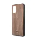 Mercedes MEHCS62VWOLB S20 G980 hard case brązowy|brown Wood Line Walnut Фото num