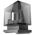 Darkflash F1 computer case (Black) + 6 ARGB fans — Photo 1