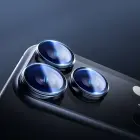 Rock Tempered glass Pure Series Camera Lens on camera for Iphone 17 Pro/17 Pro Max (lens 3 pieces) silver Foto 6