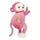 Monkey hanging model tissue box pink Фото num