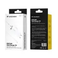 Wozinsky GaN 65W Charger with 2xUSB-C USB Ports with 65W CC Cable - White Foto 5