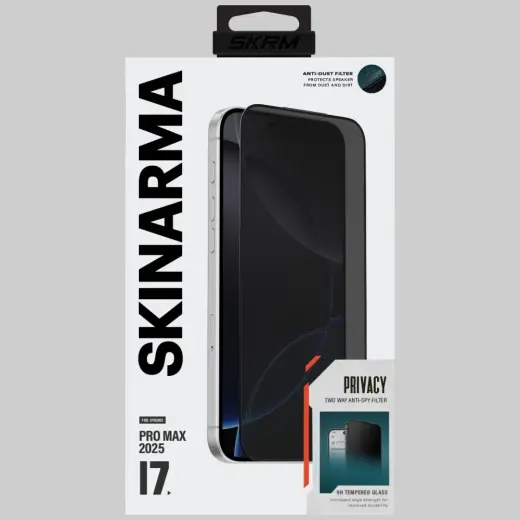 Skinarma Privacy tempered glass for iPhone 17 Pro privacy Foto 2