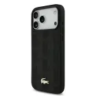 Lacoste PU Nomogramme Gold Logo MagSafe Case for iPhone 17 Pro Max Black Foto 1