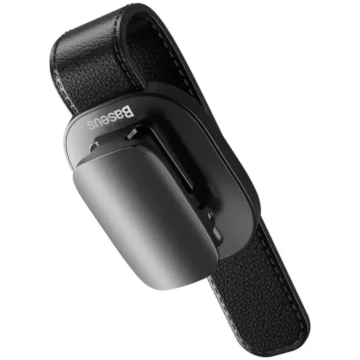 Baseus car glasses clip holder for glasses black (ACYJN-B01) Photo