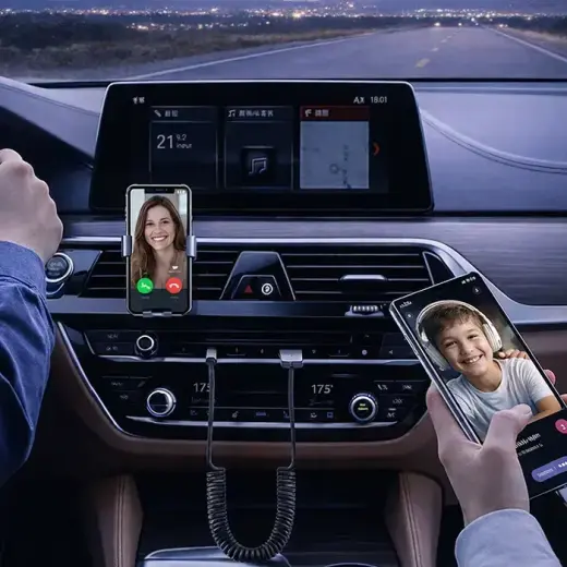 Qoltec Wireless Audio Receiver Adapter HiFi Home&Car | Bluetooth 6.0 | 2 x RCA | 1 x AUX 3.5mm | USB | Microphone Foto 4