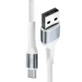 3mk Hyper Cable N-SERIES USB-A | USB-C 1m 9V|2A 18W | white Foto 2