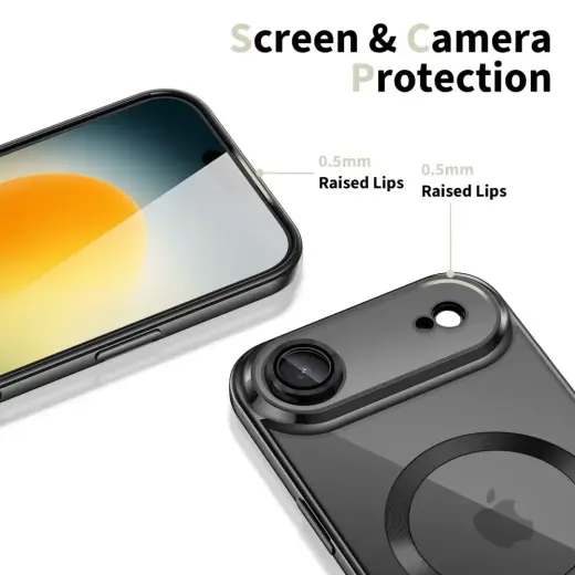 TECH-PROTECT MAGFLEX MAGSAFE IPHONE 17 AIR SHINY BLACK Photo