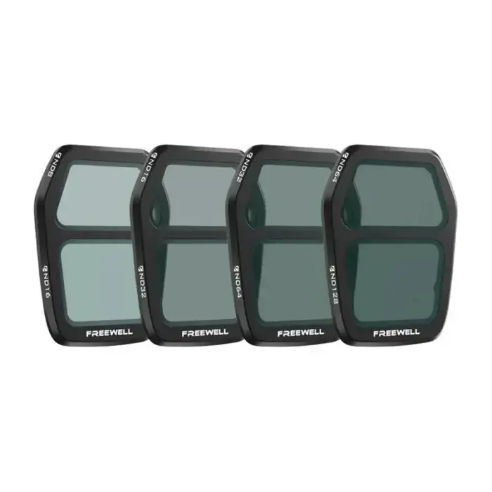 Set of 4 Split ND Freewell filters for DJI Air 3S