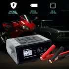 Qoltec Intelligent microprocessor charger 12V 24V 25A | Rectifier with repair function for AGM GEL SLA battery | LCD Foto 4