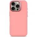 Decoded AntiMicrobial Silicone Stacks Backcover with MagSafe for iPhone 16 Pro - Pink Foto 1
