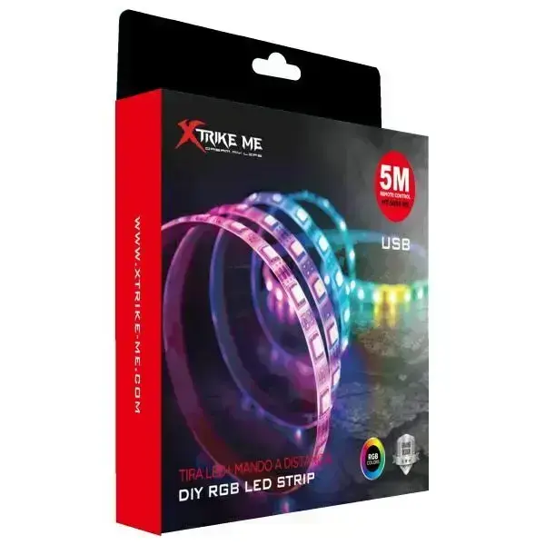 RGB LED strip with Bluetooth controller 5m XTRIKE ME HT-5050 B5 Фото num