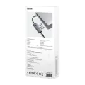 4in1 Hub Baseus  UltraJoy USB-C do 3x USB 3.0 + RJ45 (space grey) Foto 9