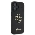 Guess Fixed Glitter Big 4G case for iPhone 16 - black — Foto 2
