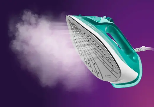 PHILIPS 3000 sērijas Tvaika gludeklis, 2400W, zaļš Photo