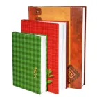 Bloknots cietajos vākos, A6 formāts, 100 lapas Foto 2