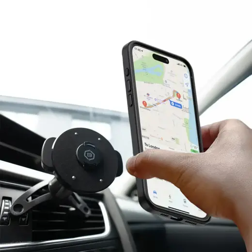 Blavec Car holder BH-15 Quick Lock Magsafe to air vent (BH15-QLMAVB) black Foto 3