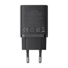 Baseus Cube Pro 30W USB-C USB-A Wall Charger - Black Foto 2