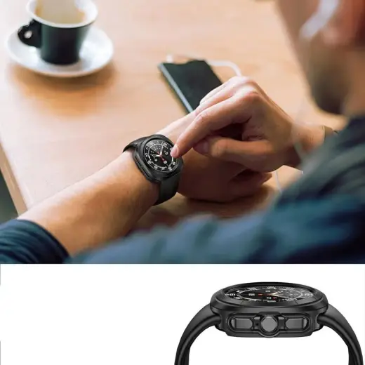TECH-PROTECT DEFENSE SAMSUNG GALAXY WATCH 8 CLASSIC (46 MM) BLACK Foto 2