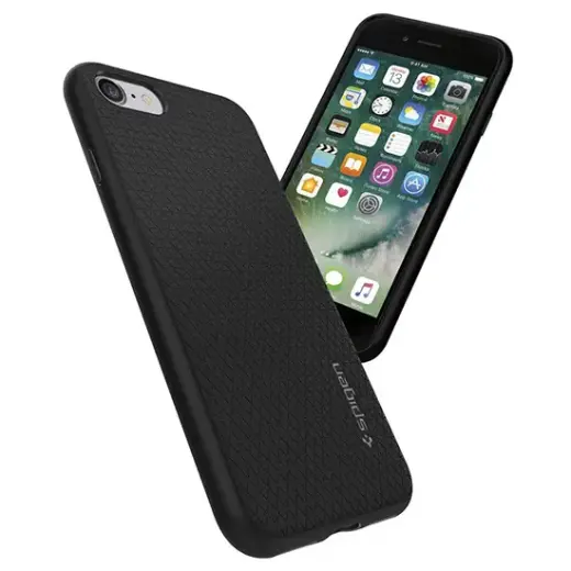 Case SPIGEN Liquid Air 042CS20511 for Iphone 7|8|SE 2020|SE 2022 - Black Фото num