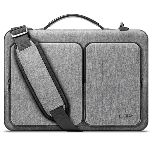 TECH-PROTECT DEFENDER BAG LAPTOP 13-14 CRAYON GREY Фото num