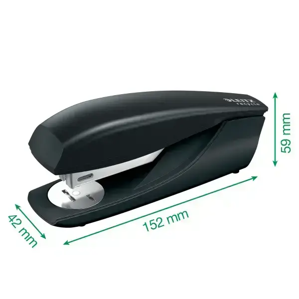 Skavotājs Leitz NeXXt, no pārstrādāta materiāla, 30 lapas, melns Foto 5