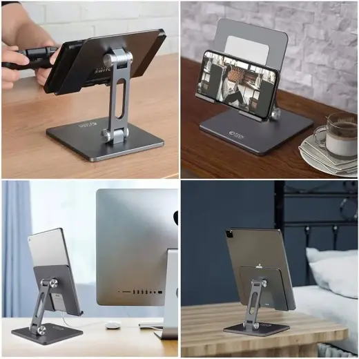 Tech-Protect Z11 stand, universal for tablets up to 13" - gray Фото num