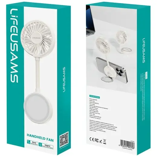 Hand fan USAMS LiFE LU02 white Фото num