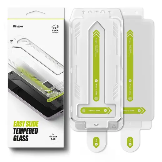 RINGKE EASY SLIDE 2 шт. защитное стекло для телефона Samsung Galaxy A56 5G прозрачное Фото num