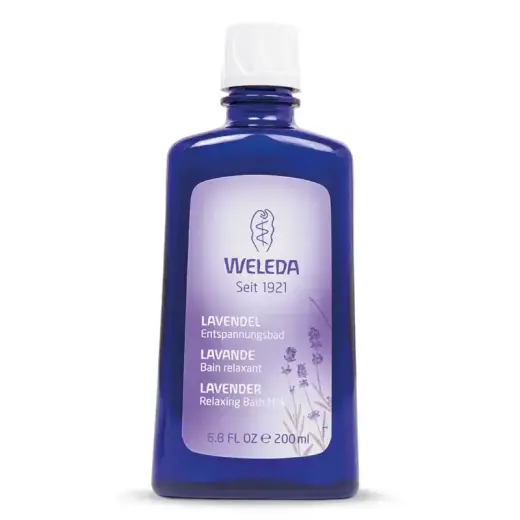 Weleda Lavender Relaxing Bath Milk 200ml in None