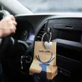 Baseus Small Shell hanger for car, home, garage 4 pcs. - black Фото num