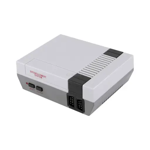 Игровая консоль Goodbuy с 2 джойстиками и 256 8-битными играми серого цвета Фото num