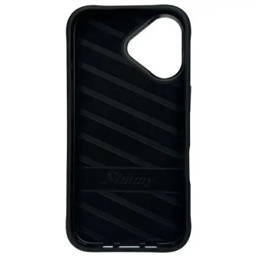 Nimmy Big Eyed Pet 2.0 Panda phone case for iPhone 16 black Photo