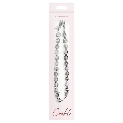 UNIQ Coehl Candy Gem Handstrap            uniwersalny sznurek do telefonu na rękę srebrny|silver sparkling Foto 7