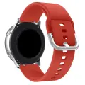 Silicone Strap TYS band for Samsung Galaxy Watch 45 | 46 | 47 mm - red Photo