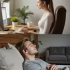 Bluetooth headphones 4smarts SkyBuds OWS with AI display, black Foto 12