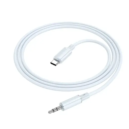 Borofone Cable AUX BL21 Lemon - Type C to jack 3,5mm - 1 metre blue Photo