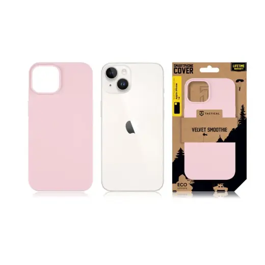 Tactical Velvet Smoothie Cover for Apple iPhone 14 Pink Panther Фото num
