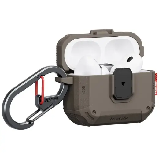 Etui Skinarma Mecha LE do AirPods Pro 3   Birch Foto 2