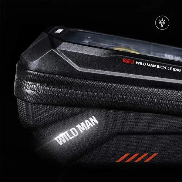 Etui|uchwyt rowerowy WILDMAN XS1 sakwa na ramę czarna|black Foto 9