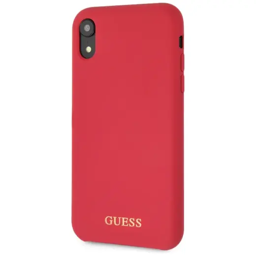 Guess Silicone phone case for iPhone XR red hard case Photo