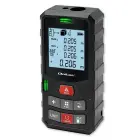 Qoltec High-Precision Laser Distance Meter with Bubble Level | LCD with backlight | 50m Foto 1